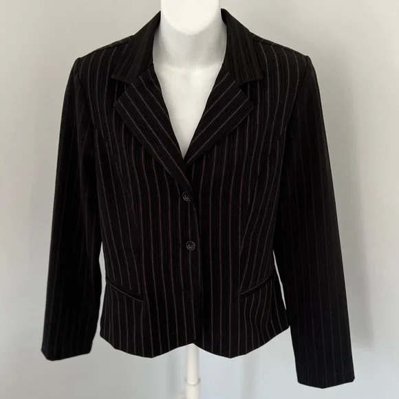 Vintage Star City Pinstriped Blazer - Picture 1 of 7